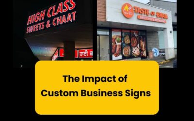 The Impact of Custom Business Signs