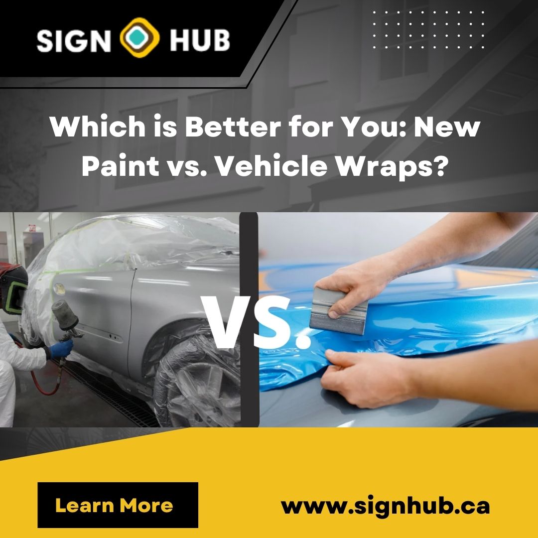 Which is Better for You: New Paint vs. Vehicle Wraps?
