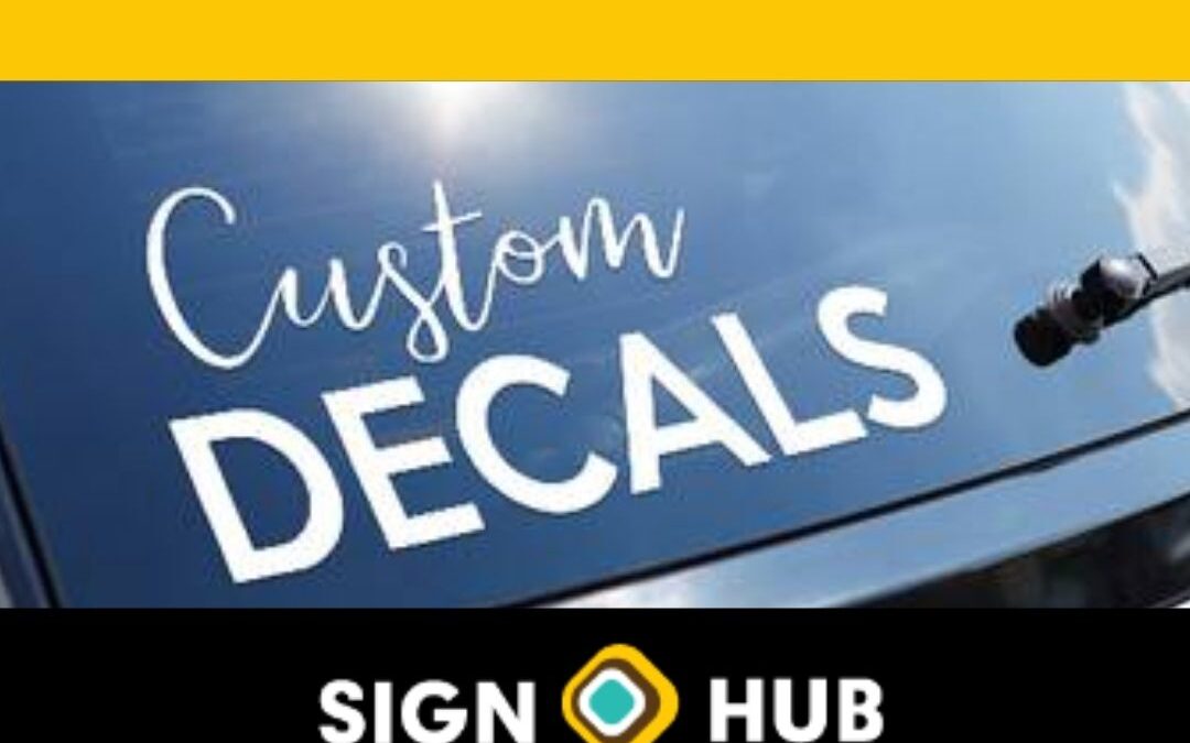 Reasons Why Business Requires Custom Decals
